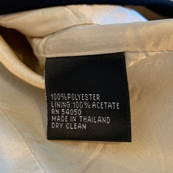 Kasper Open Blazer with black trim Size 8 - Picture 10 of 16